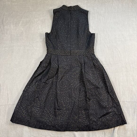 NWT Lilly Pulitzer Lagoon Jacquard Black FRANCI Dress Size 6 Fit Flare & Pockets - Picture 2 of 11